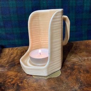Vintage Teelichthalter Art Deco Kerzenhalter Royal Cauldon Ware,
