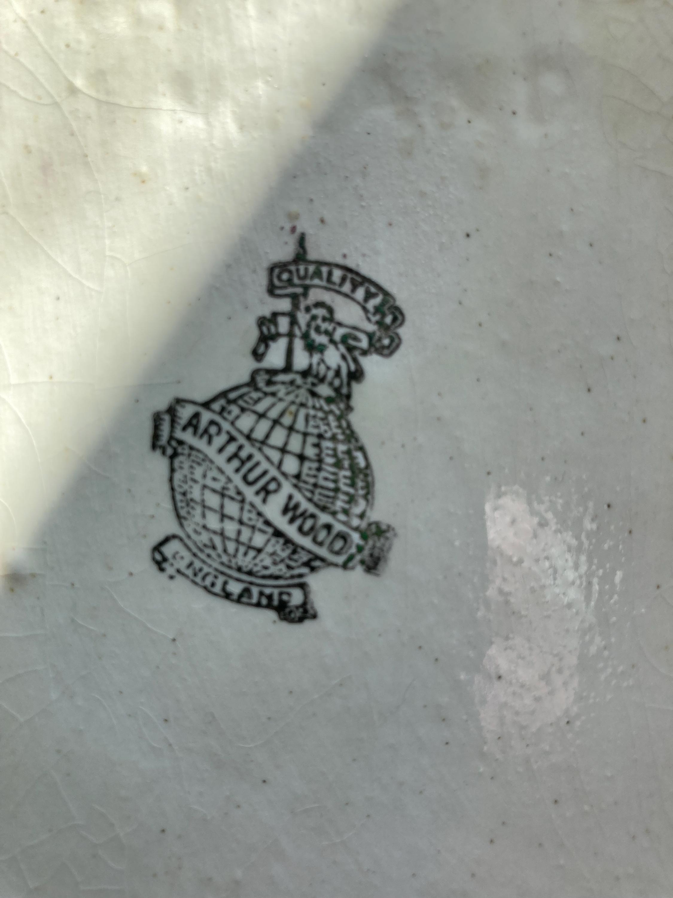 英国arthur  woodのwall pocket Arthur Wood & Sons Ceramic Wall Pockets, Victorian Decor, Art Deco