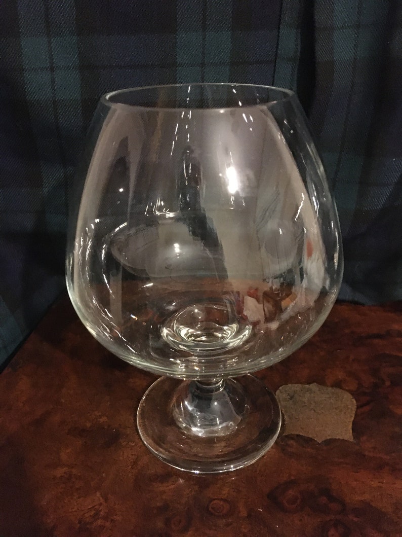2 French Napoleon Brandy Balloon Glasses, Set of 2, Large Drinkware