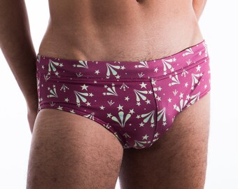 FIRECRACKER SWIM BRIEF (Purple)