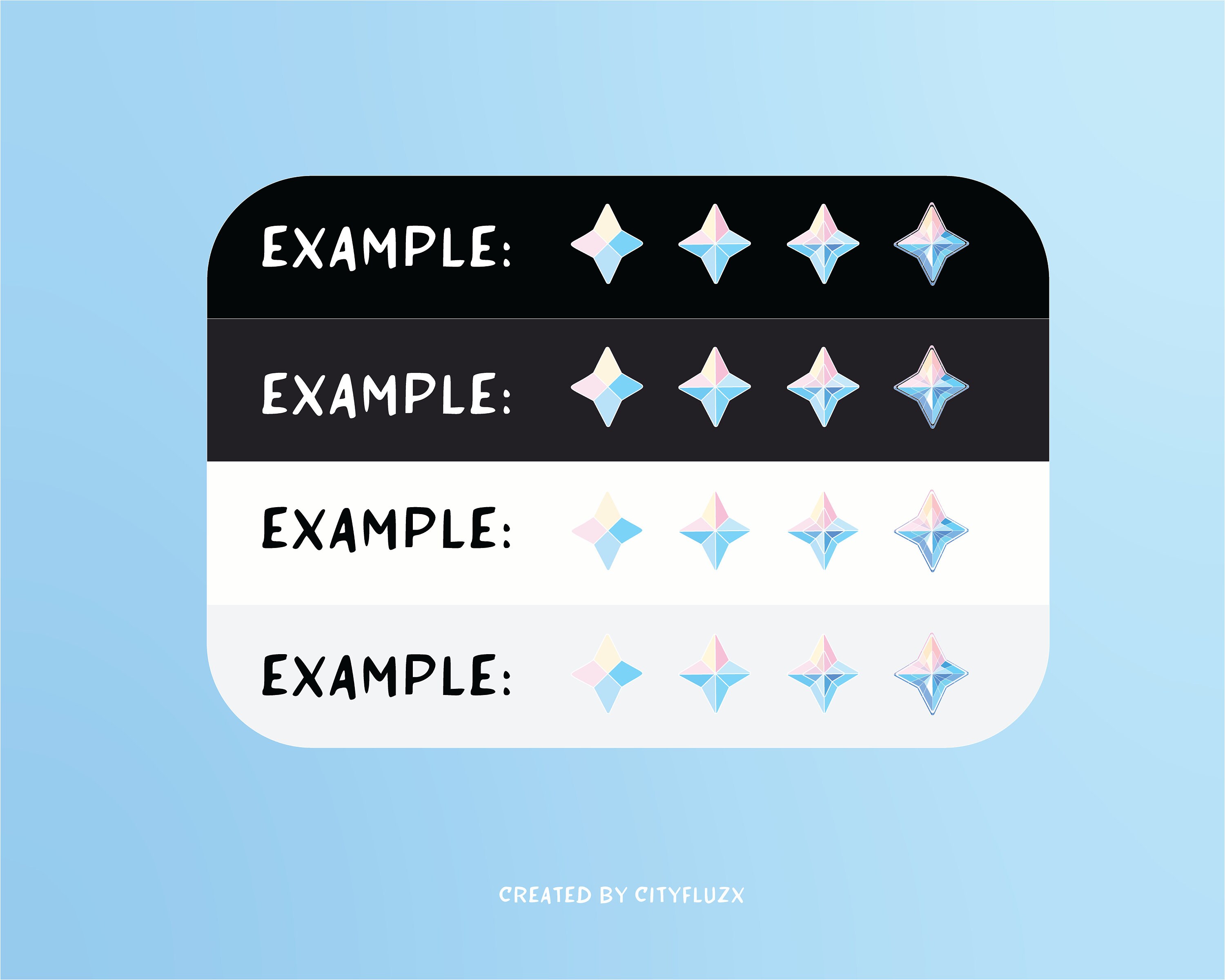 Twitch Sub Badge Channel Points Genshin Impact Primo Gem | Emotes for ...