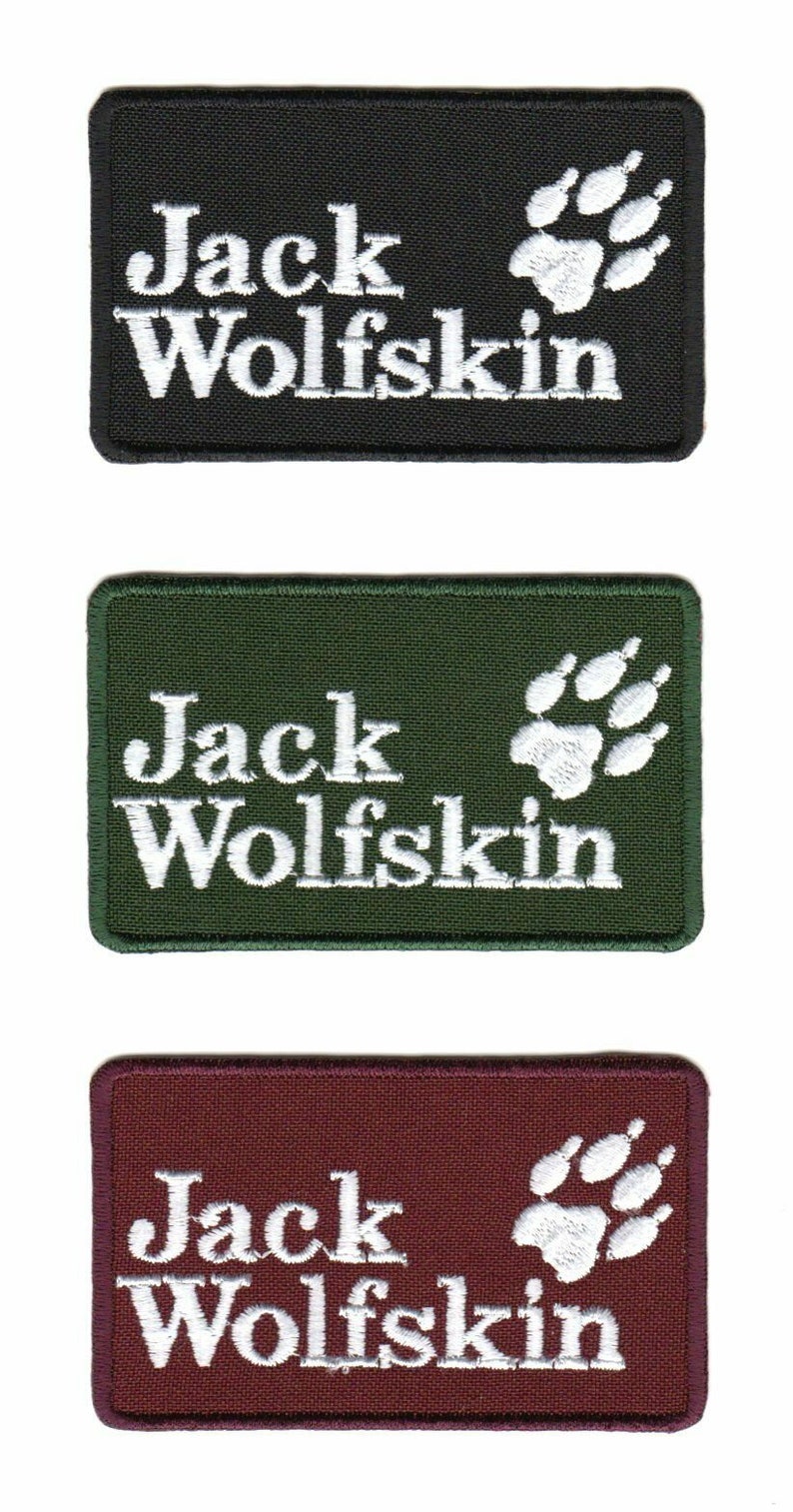 Jack Wolfskin Embroidered Patch German Producer of Outdoor Etsy