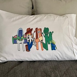 Personalized Pillowcase Toy Story Pillowcase Gift for Toddler