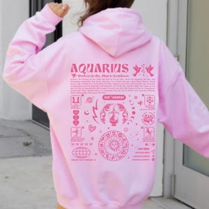 Aquarius Zodiac Compatibility Design | Custom Hoodies & T-Shirts | Astrology-Inspired Apparel | Unisex Gift for Astrology Lovers