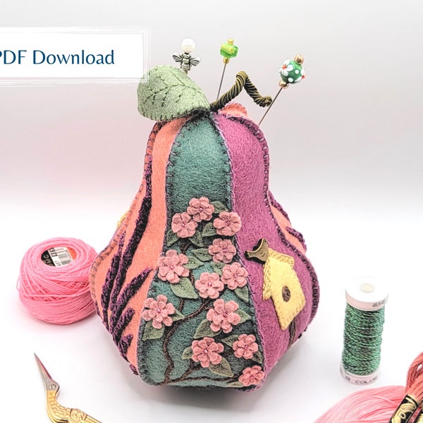 Embroidered Cushion Etsy