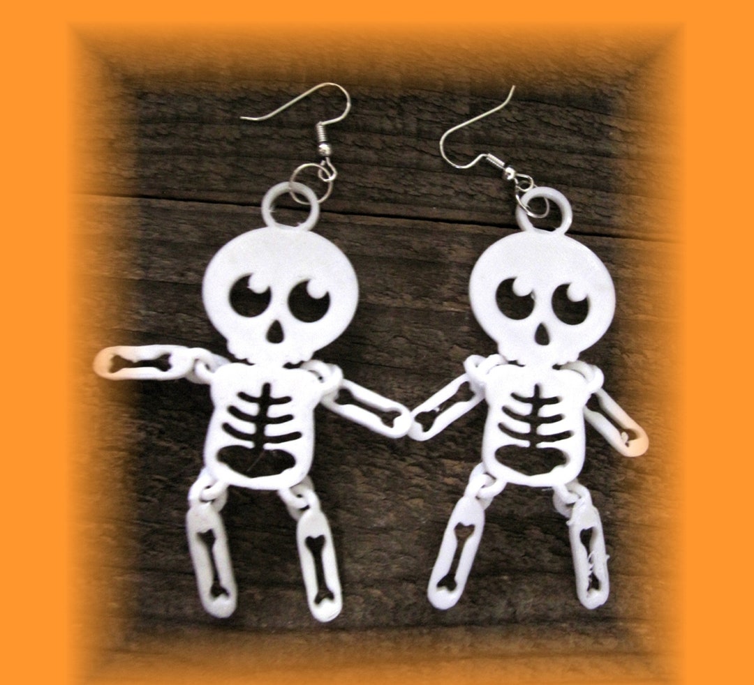 3d-printed-skeleton-dangle-earrings-halloween-novelty-jewelry-etsy