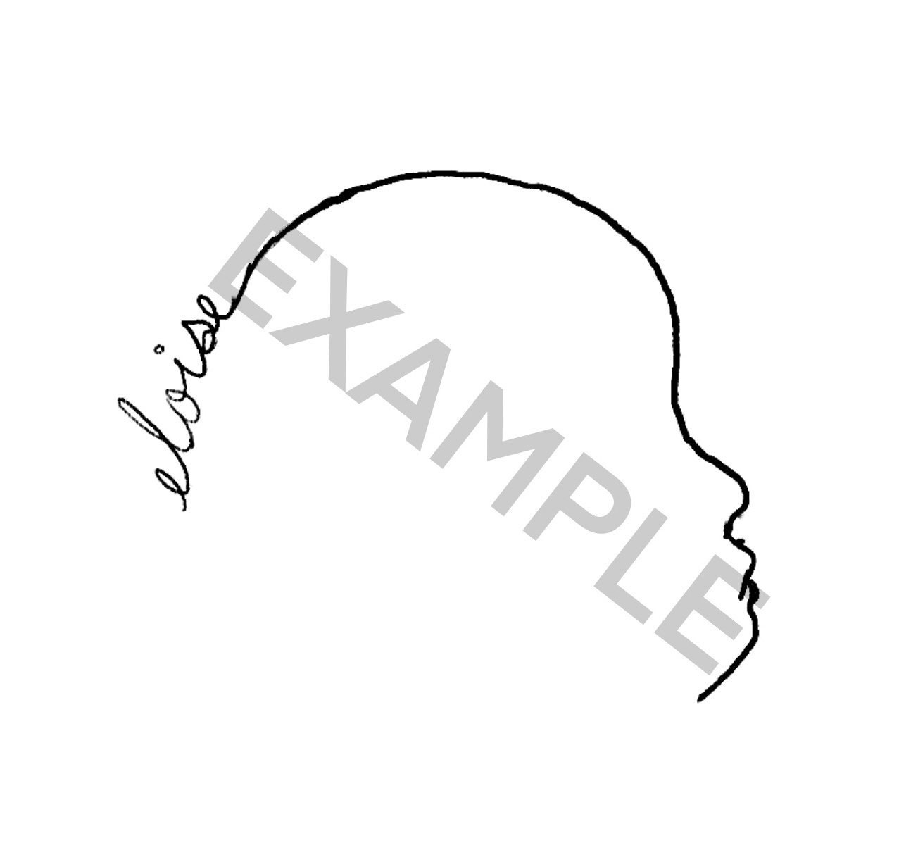 Silhouette Tattoo Custom Tattoo Custom Art Baby - Etsy Silhouette Tattoo Custom Tattoo Custom Art Baby - Etsy