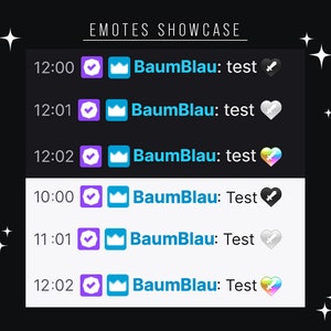 Twitch Emote 15x Twitch MOD LOVE PACK Emote / Badge Twitch Moderator Emote Twitch Badges Emotes Mod image 5