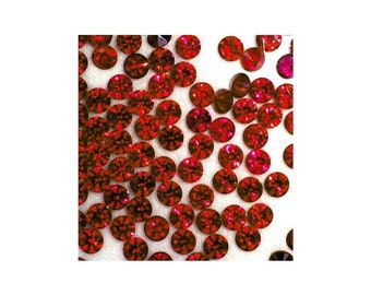Pigeon Blood Ruby Melee Corundum Lab Grown Red Small Round Stones Sold in Packs Wholesale for Stone Setters Fast Shipping from USA