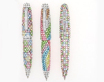 Crystallized Pen: Handmade with Austrian Crystals, Luxury Gift