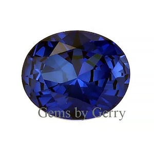 Royal Blue Sapphire Oval Lab Grown Synthetic Corundum Wholesale Lab Created Sapphire Loose Faceted AAA Quality Royal Blue Fast Ship from USA