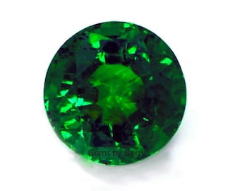 Emerald Round Lab Grown Green Nano Crystal Simulated Emerald AAA Wholesale Faceted Top Quality Loose All Sizes Fast Shipping from USA