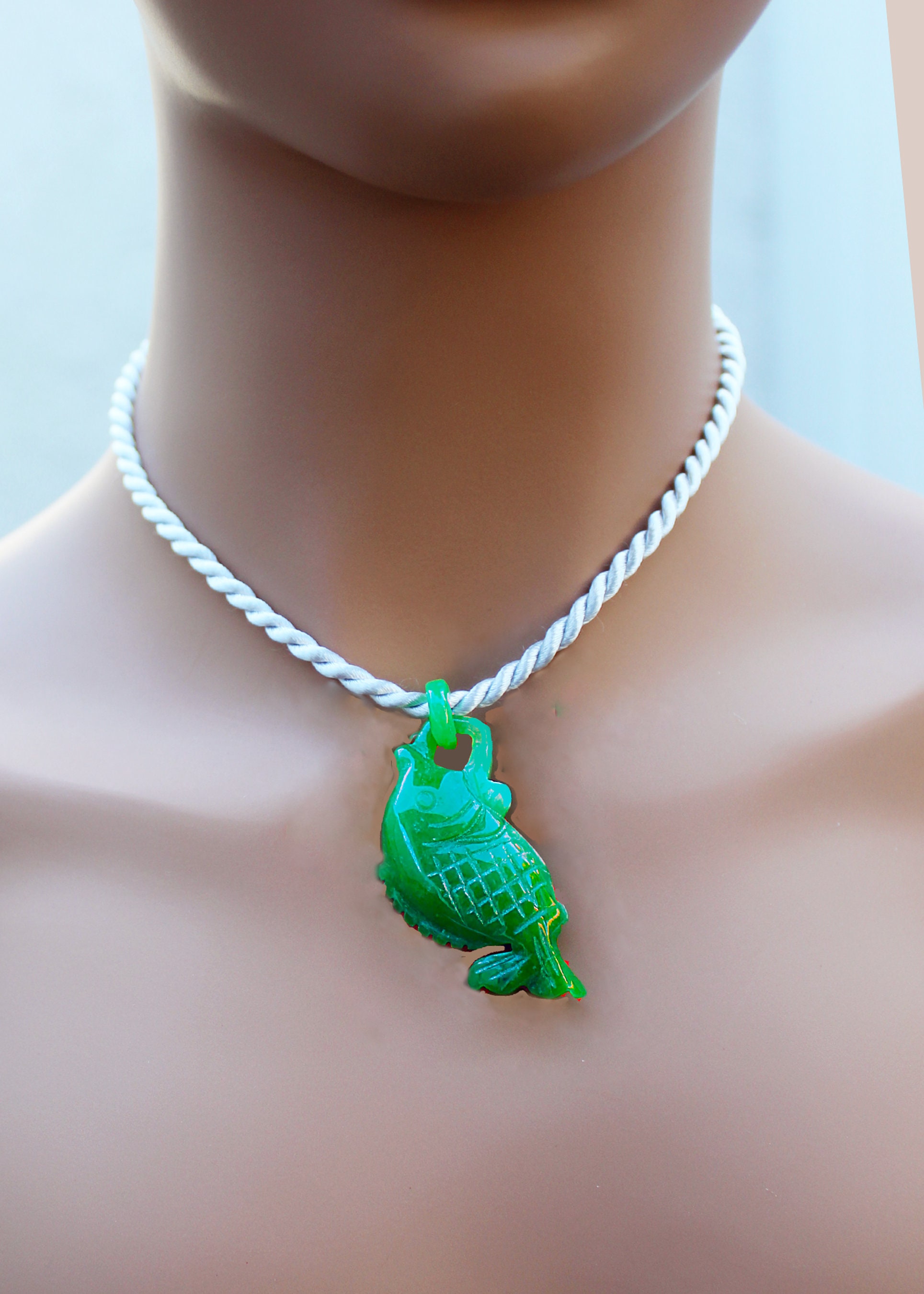 Jade Butterfly Necklace Green Jadeite Necklace Jade Good Luck Etsy