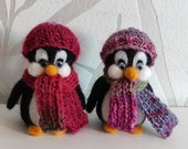 Tux the needle felted penguin