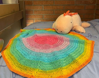 Beginner Circle Crochet Baby Blanket DIGITAL PATTERN