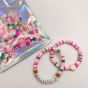 DIY Beaded Bracelet Kit | Stretch Bracelet Kit for Kids | Gift for Girls | Birthday Party Favors | Stocking Stuffers | Craft Kit for Kids