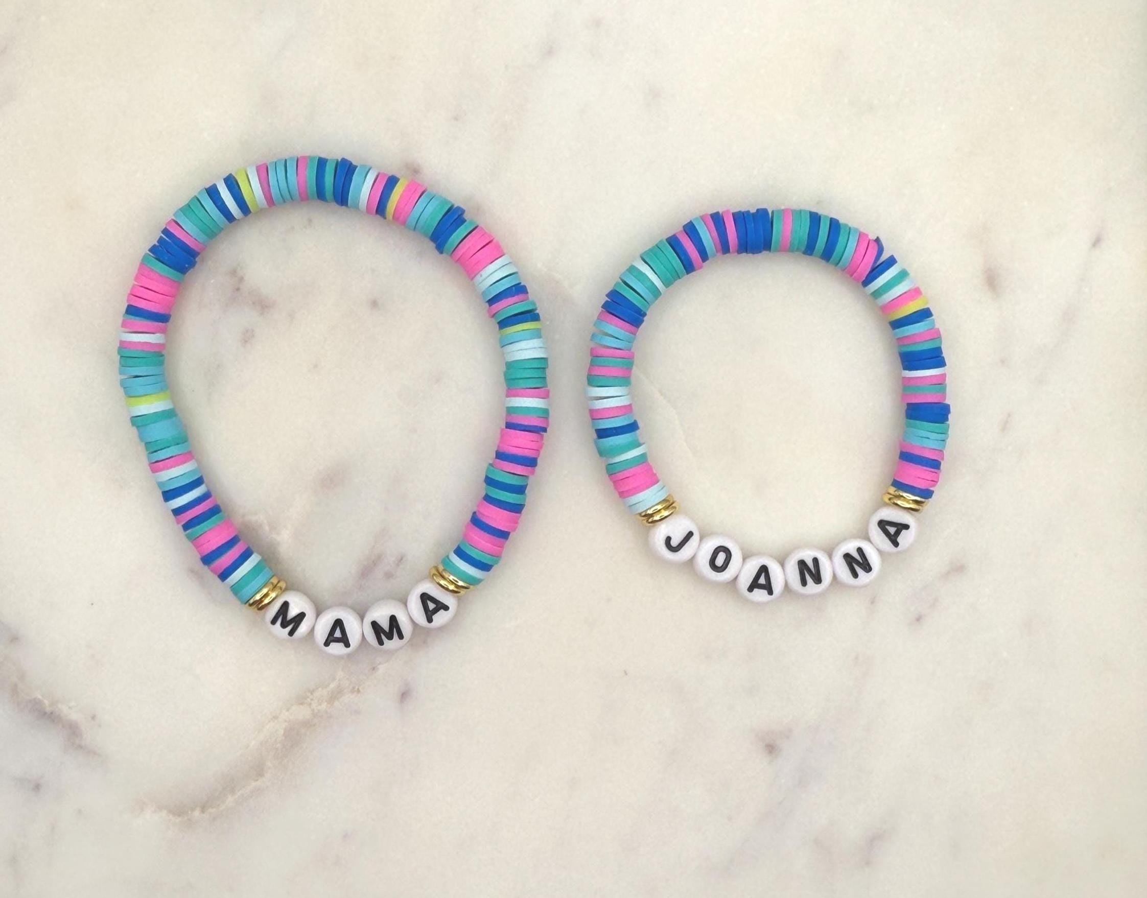 Mama Mini Matching Bracelet Set: Personalized Mother Daughter