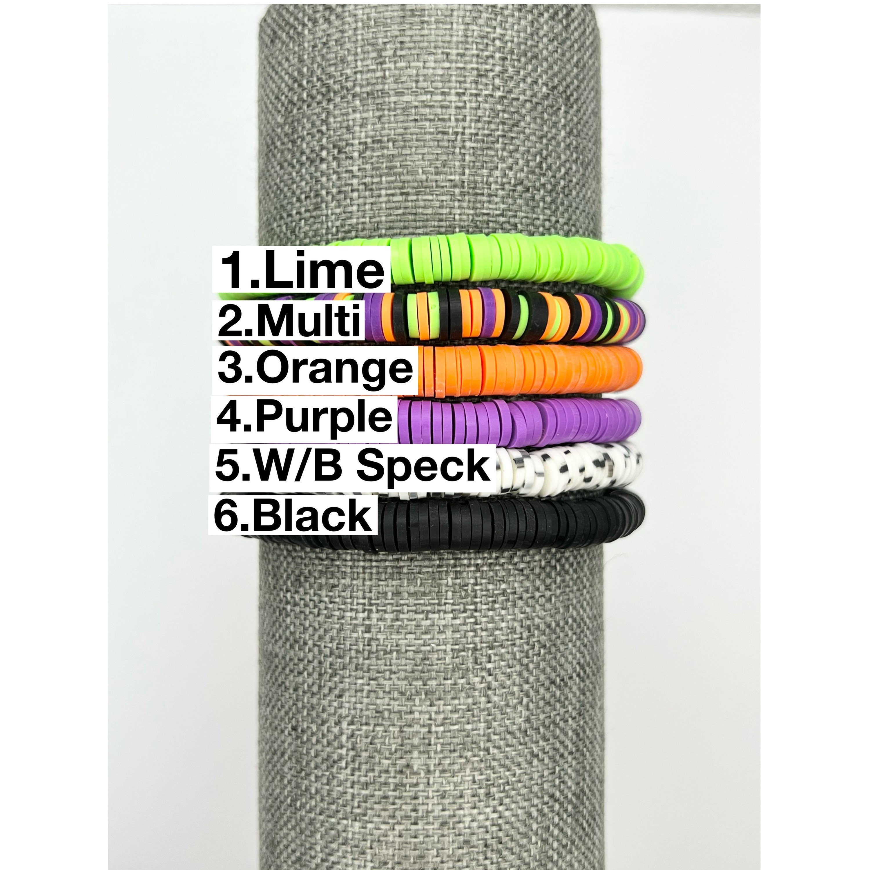 Halloween Name Bracelet Glow in the Dark Jewelry Custom - Etsy