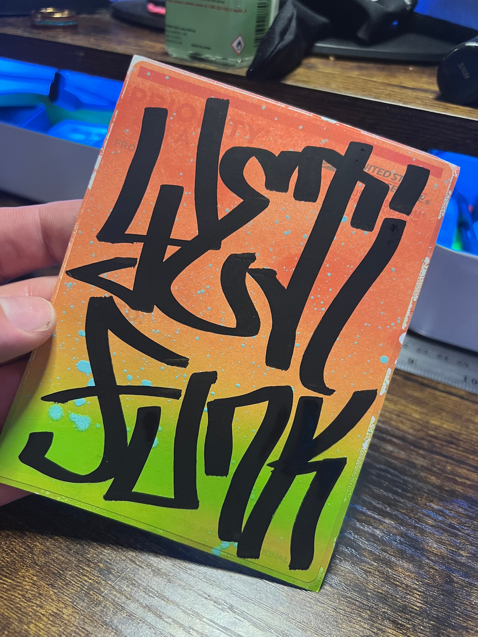 Mega Graffiti Sticker Pack 30 Count Handmade and Printed Mix Etsy