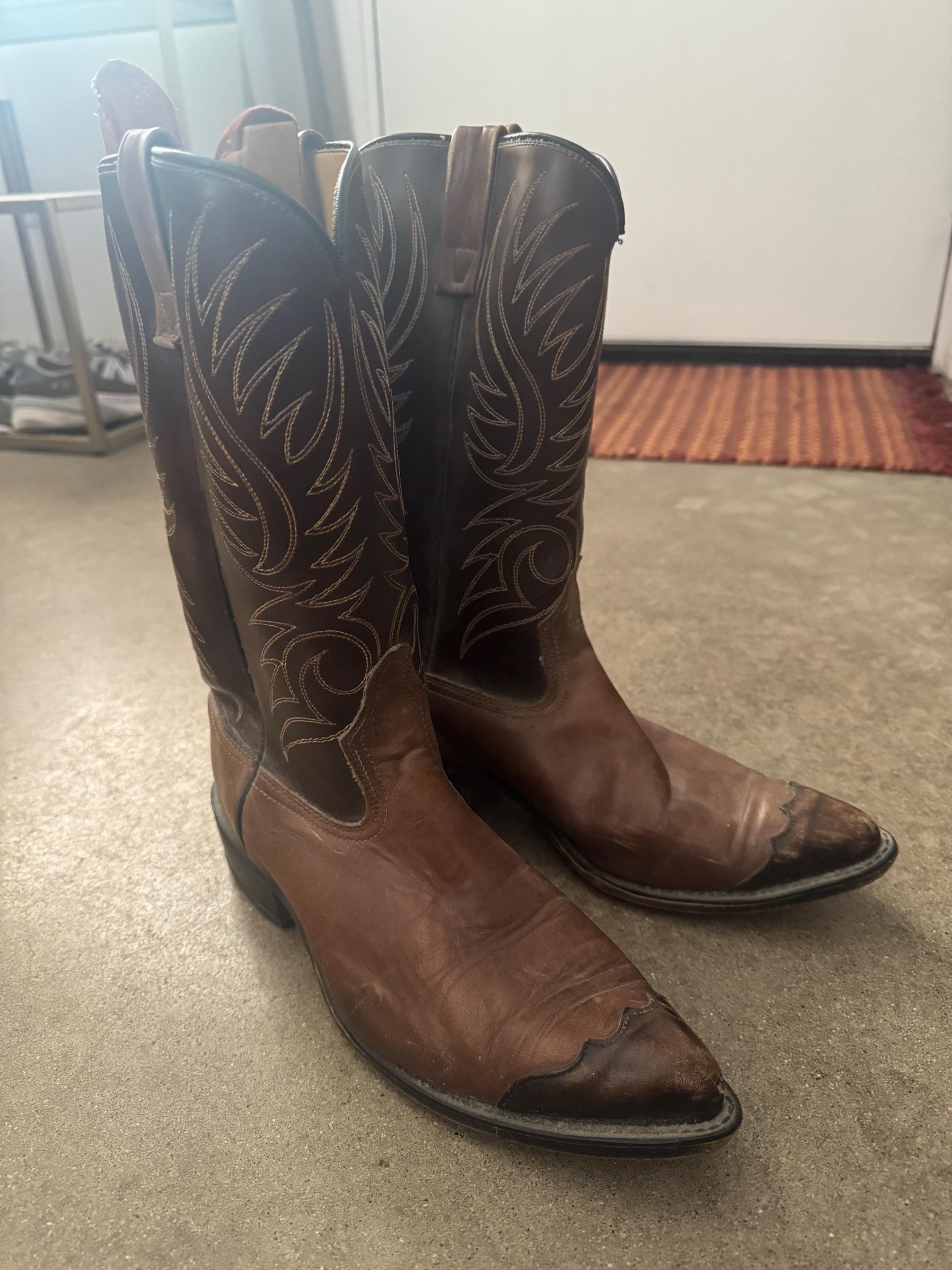 Acme Cowboy Boots - Etsy