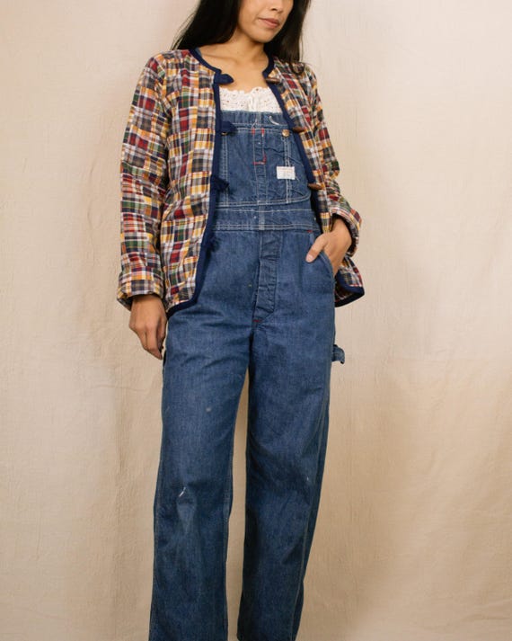 Vintage Patchwork Jacket | Size S/M - image 3