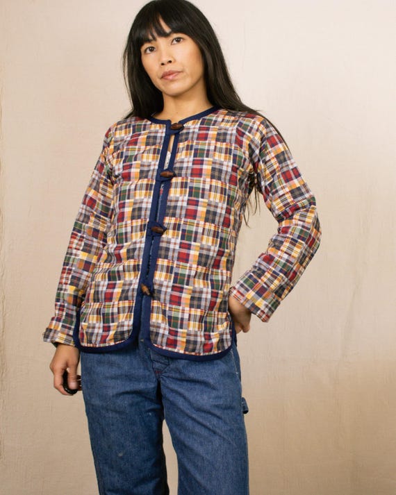 Vintage Patchwork Jacket | Size S/M - image 2