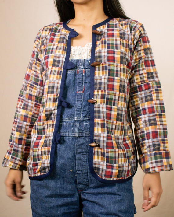 Vintage Patchwork Jacket | Size S/M - image 4