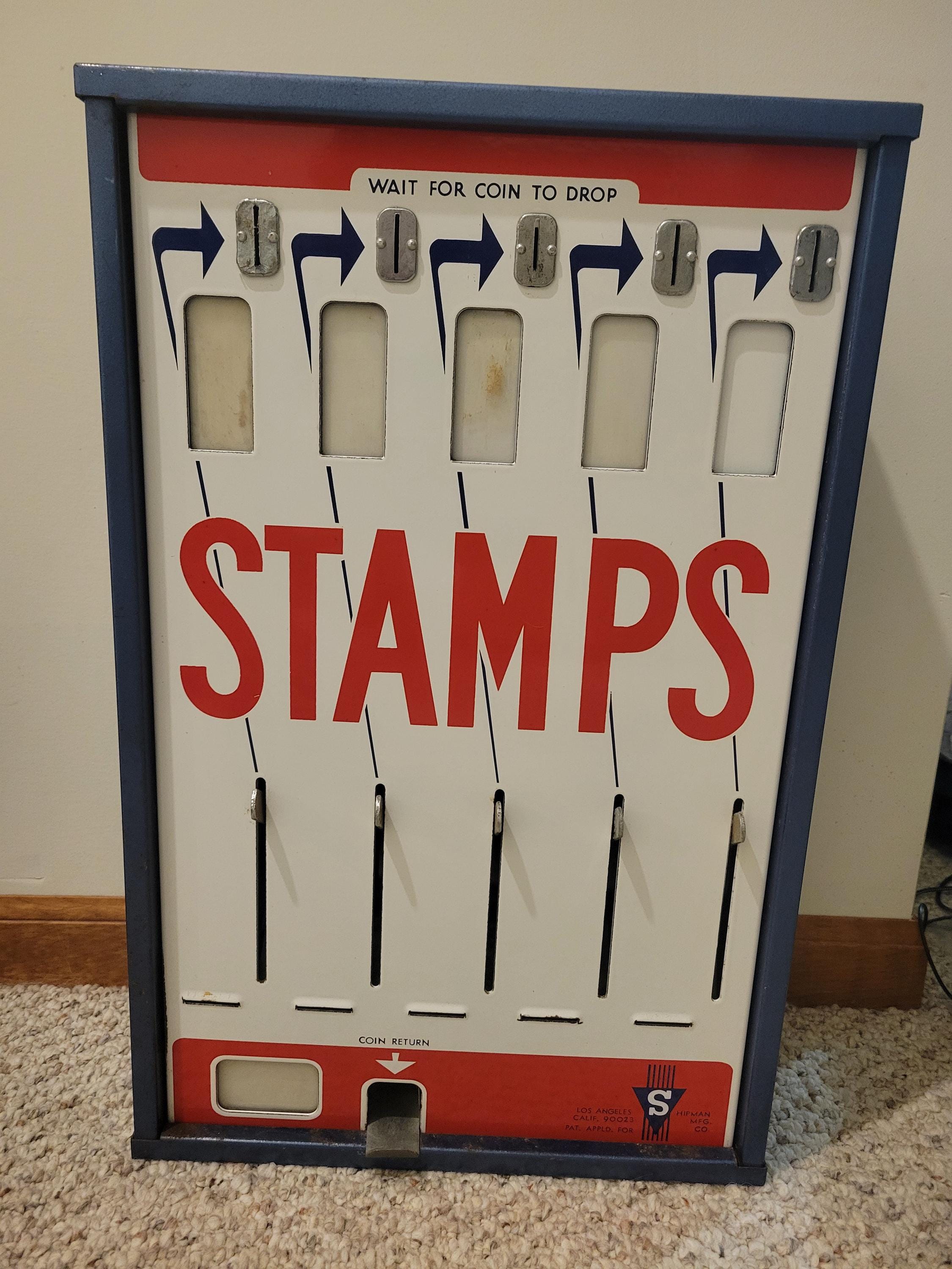 Vintage Usps Stamp Vending Machine - Etsy display picture 1