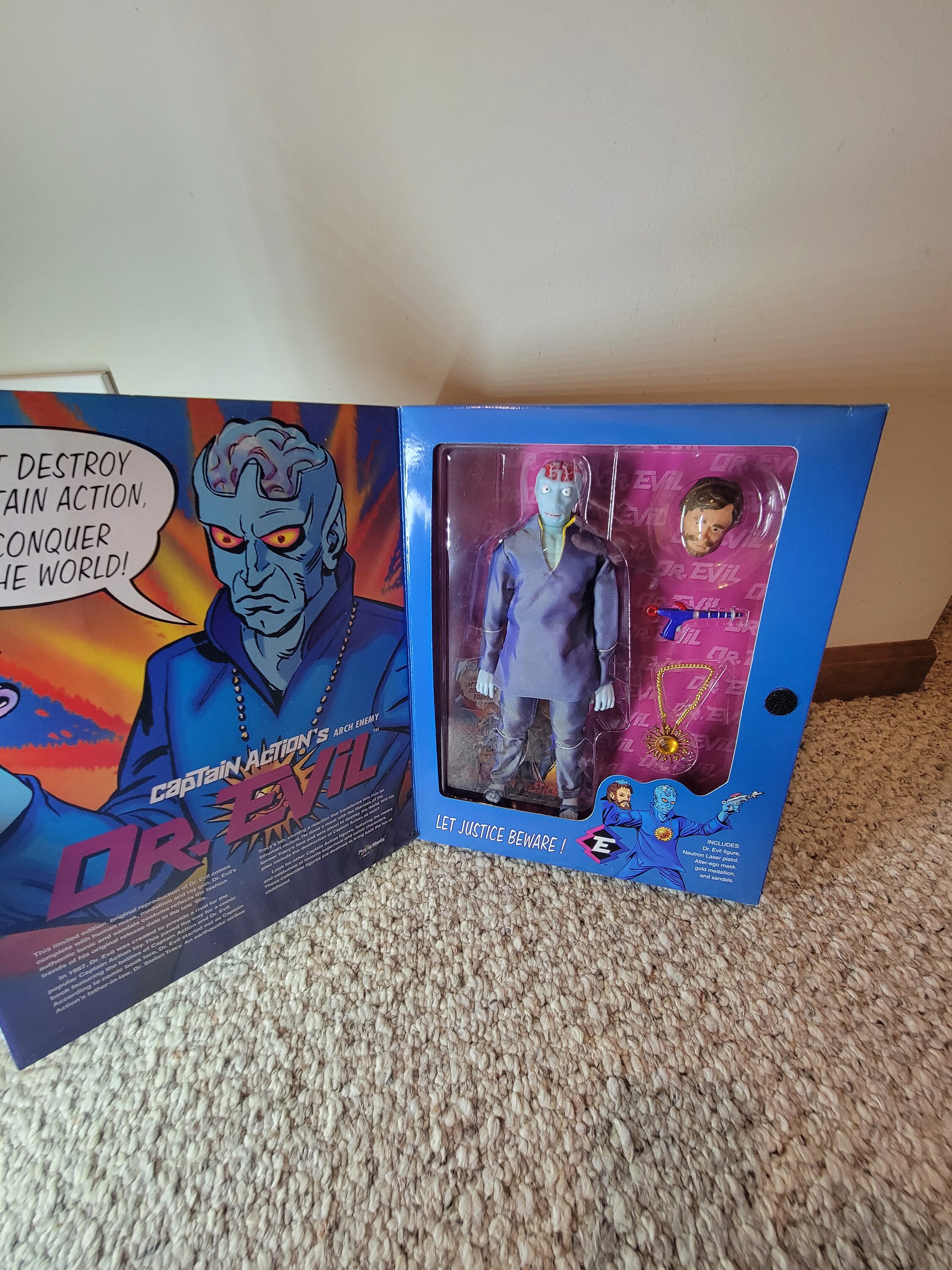1998 Playing Mantis Captain Action DR. EVIL Action Figure - Arch