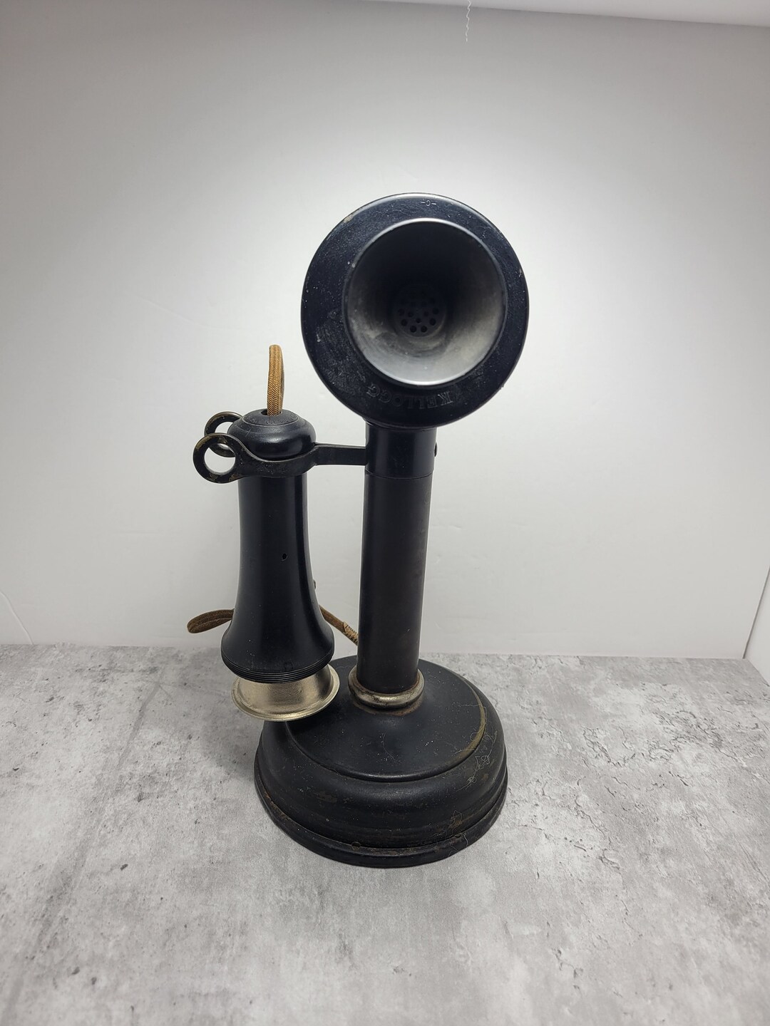 Antique 1908 Kellogg Candlestick Phone Dated 1897 1899 1900 Etsy