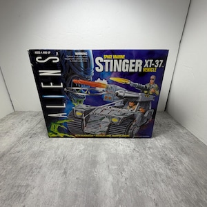 Vintage 1992 Aliens, Stinger XT-37, Kenner, I Förseglad Förpackning