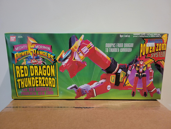 Mighty Morphin Power Rangers Red Dragon Thunderzord in