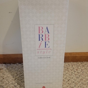 1990 Barbie style collector doll limited edition NIB