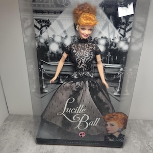 Lucille Ball Barbie Legendäre Dame der Komödie Lucy Pink Label Doll 2008 N2691