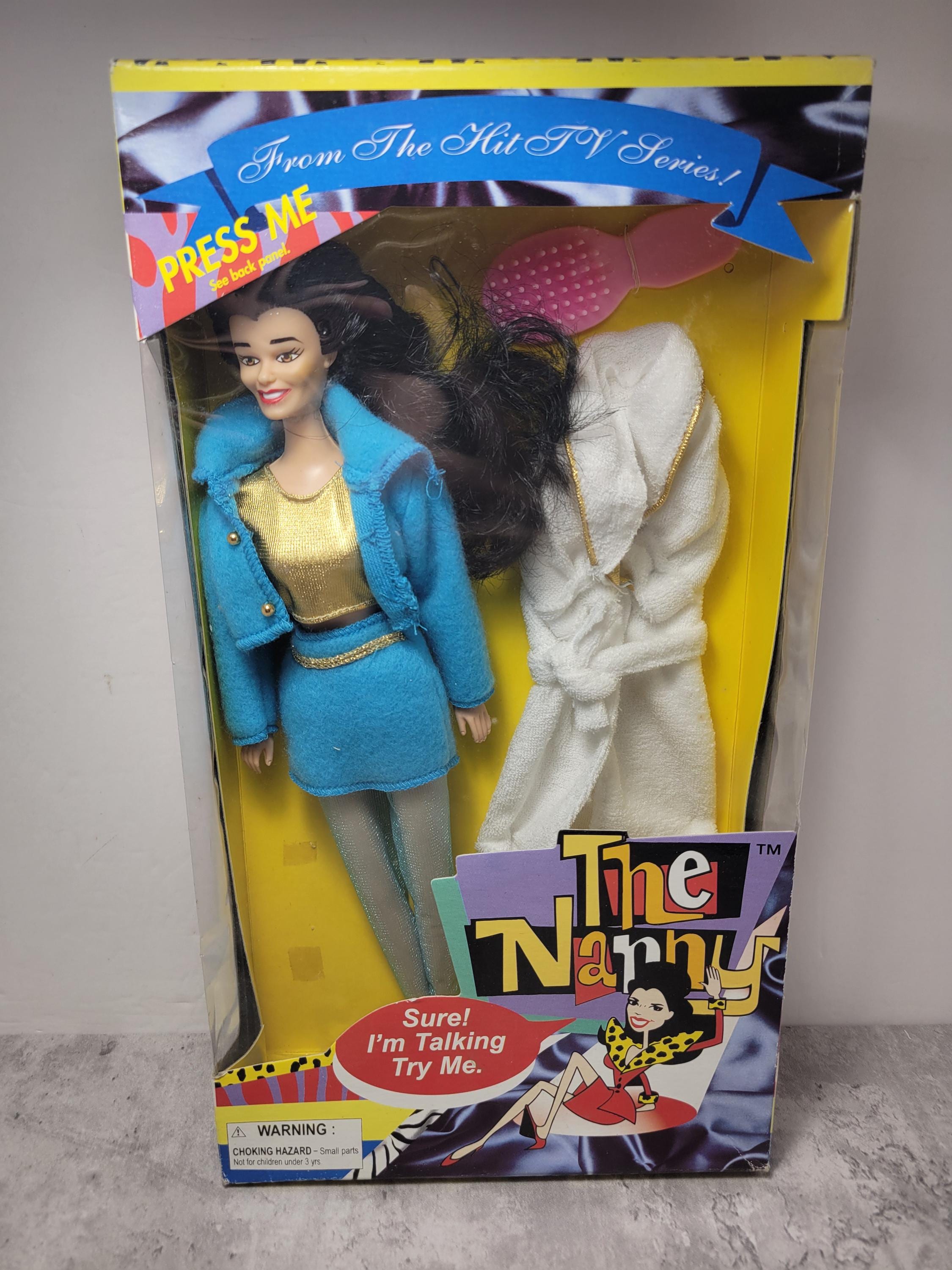 1995 THE NANNY TV Series Fran Drescher Talking Doll in Box