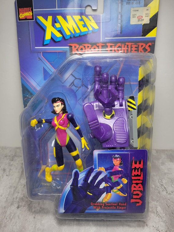 Marvel Comics X-men Robot Fighter Jubilee Action Figure 1997 Toy