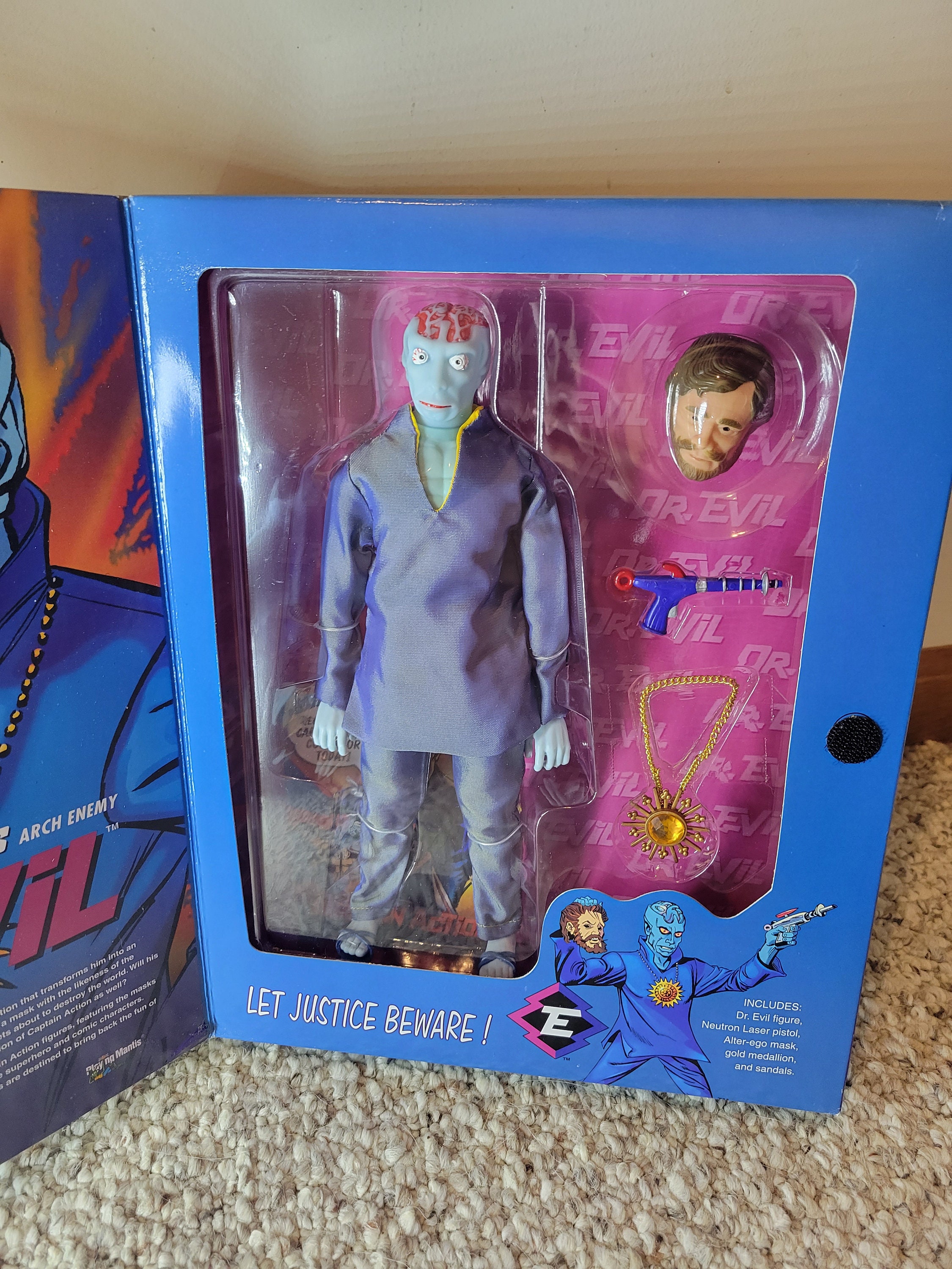 1998 Playing Mantis Captain Action DR. EVIL Action Figure - Arch