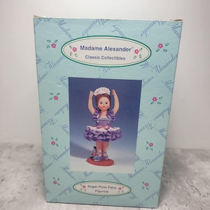 2000 Madame Alexander resin Sugar Plum Fairy Ballerina Figurine 6&quot;