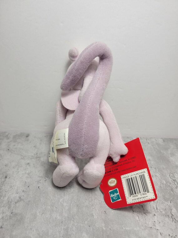 Pokemon Plush Mew Vintage Play by Play Nintendo Stuffed Pink