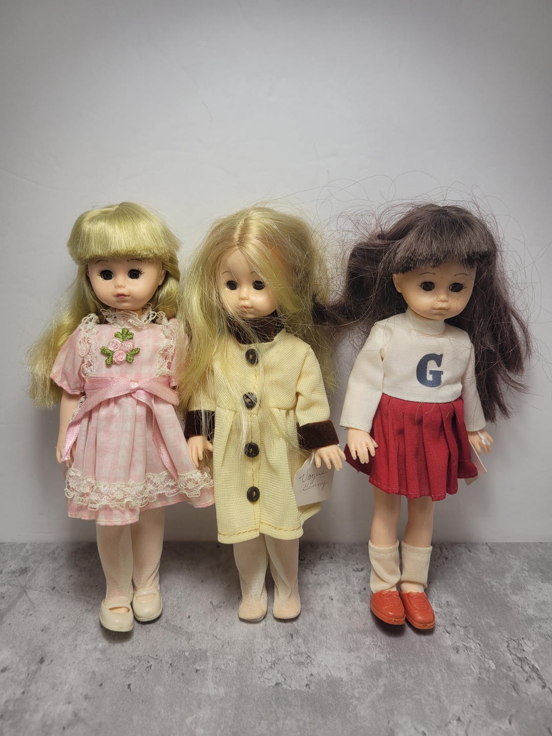 3 Vintage Ginny Dolls 1970s1980s Etsy