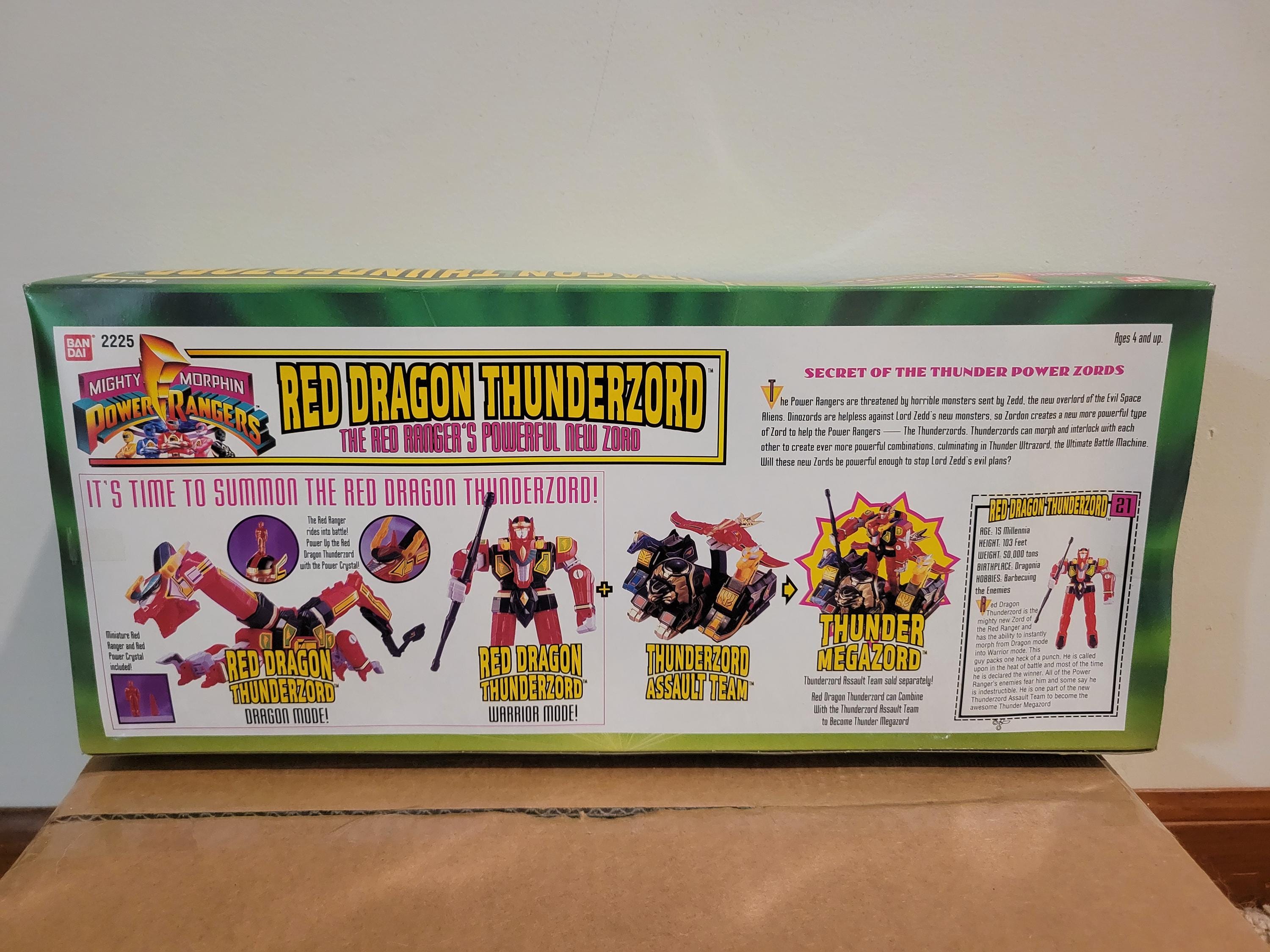 Mighty Morphin Power Rangers Red Dragon Thunderzord in