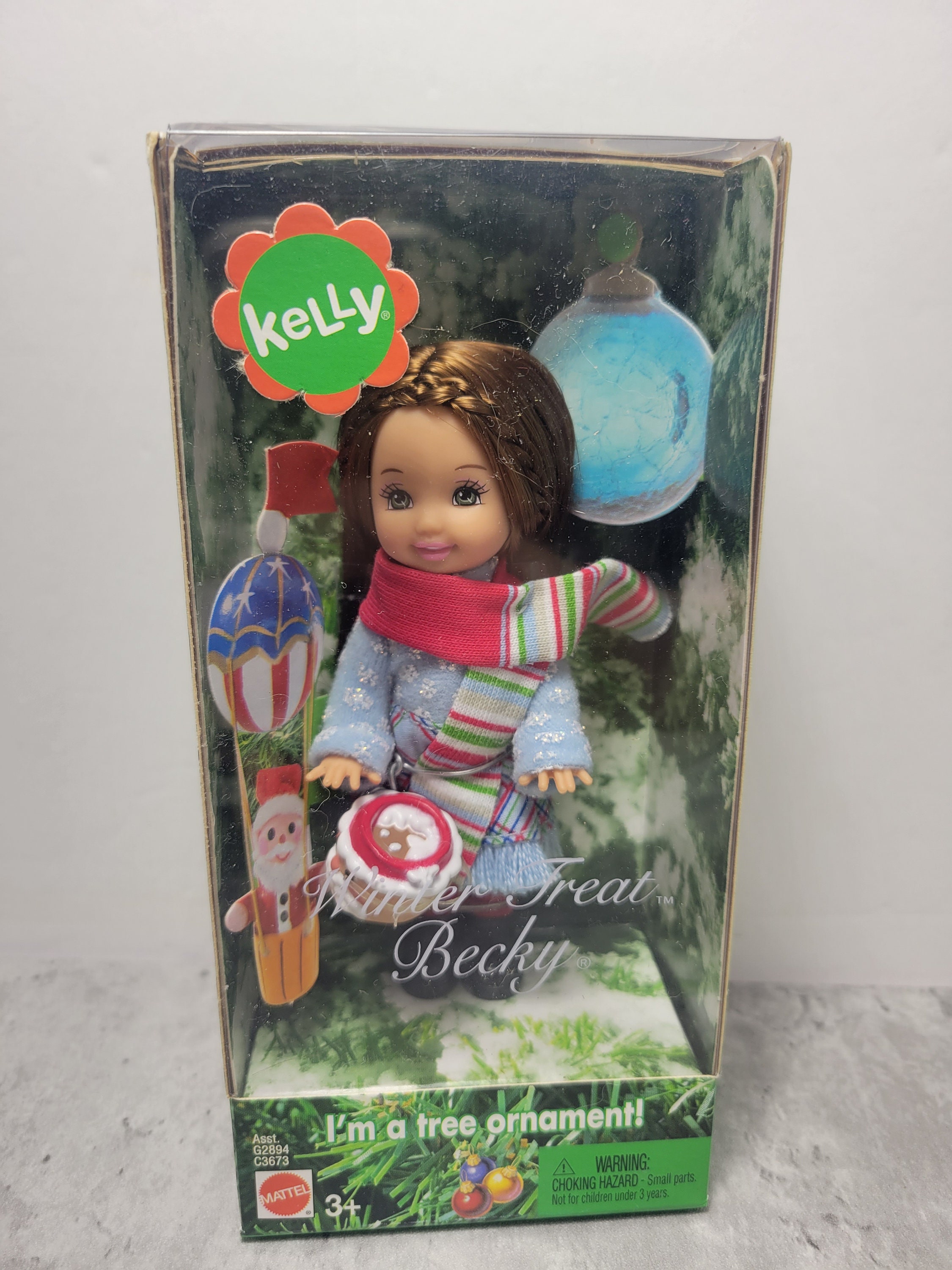Kelly Barbie Winter Treat Doll Tree Ornament 2004 CHOOSE YOURS