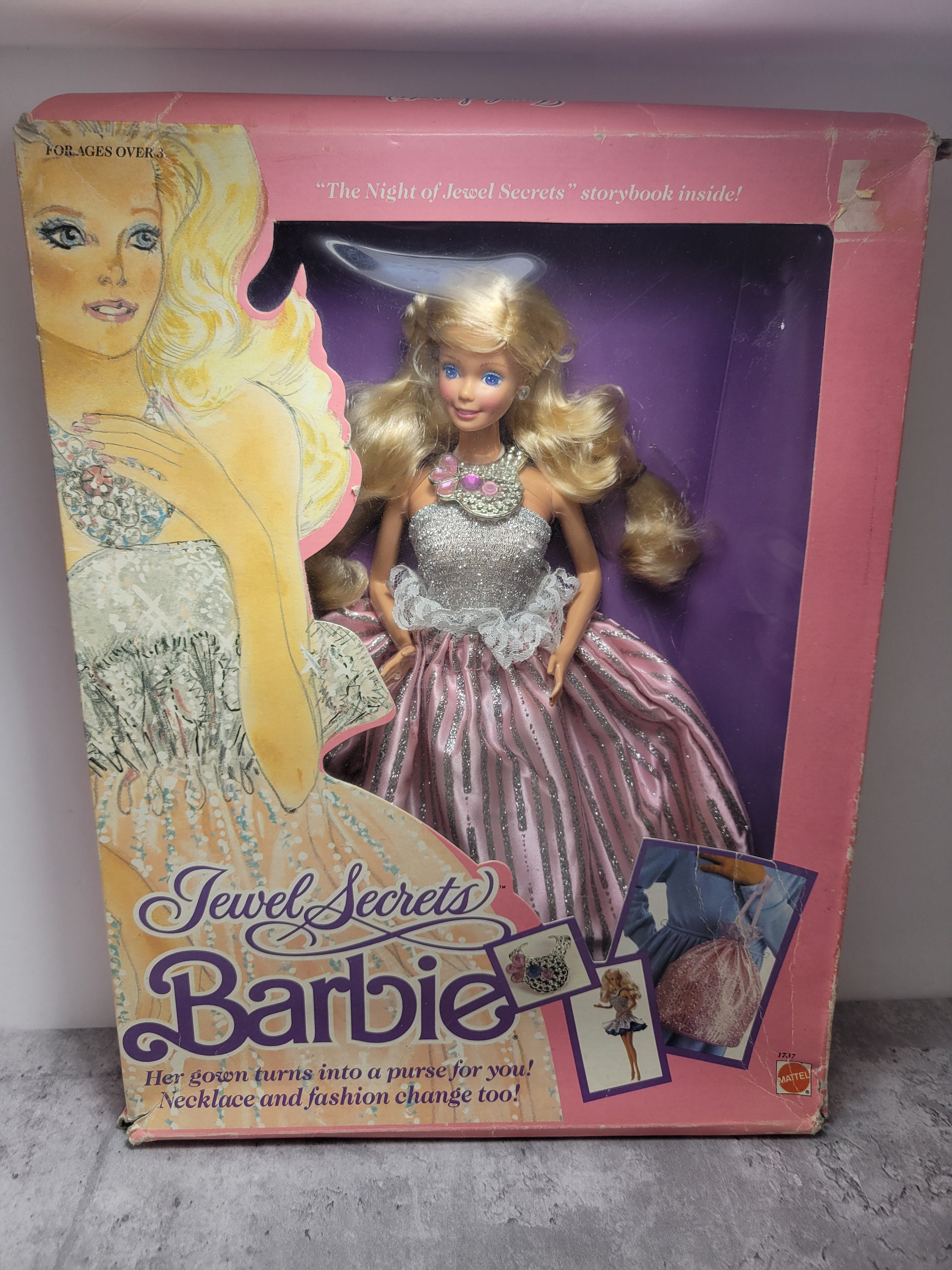 JEWEL SECRETS Barbie Mattel 1737 NRFB 1986 - Etsy Canada