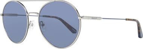 GANT Men's Round Sunglasses - Gunmetal - Purple Gradient - GA7117/S 08B 58