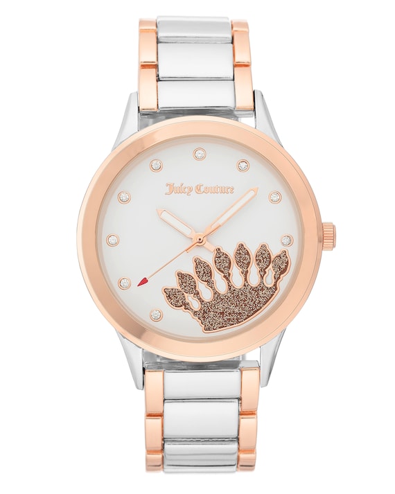 Juicy Couture 'Black Label'  Bi-Metal Ladies Quartz Wristwatch - JC/1126WTRT