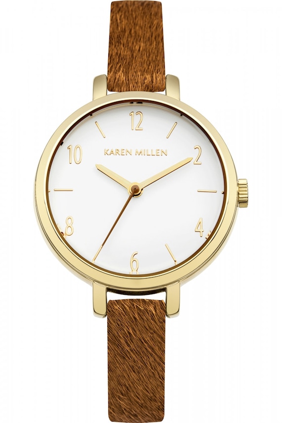Karen Millen - KM138TG - Beautiful and Attractive Ladies Wristwatch - Analogue - 30mm