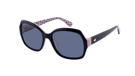 Kate Spade - Ladies Square Oversized Sunglasses - Black & Pink - Amberlynn/S 3H2 M9