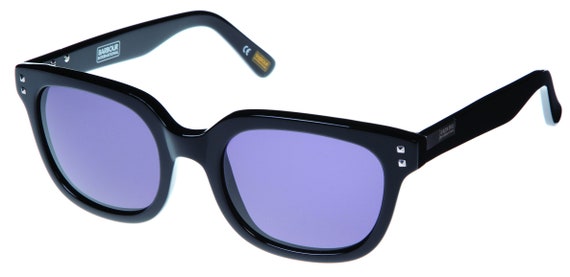 Sunglasses Barbour - Women's Black Frame - Full Rim - Grey Plano Lenses - BIS002-C1