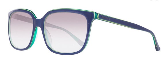 Gant Men’s Sunglasses - GA8044 92P - Shiny Blue & Green/Smoke Lenses