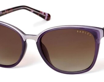 Radley - Ottoline Ladies Sunglasses - Purple Cat-Eye - Brown Gradient - RDS-OTTOLINE-161